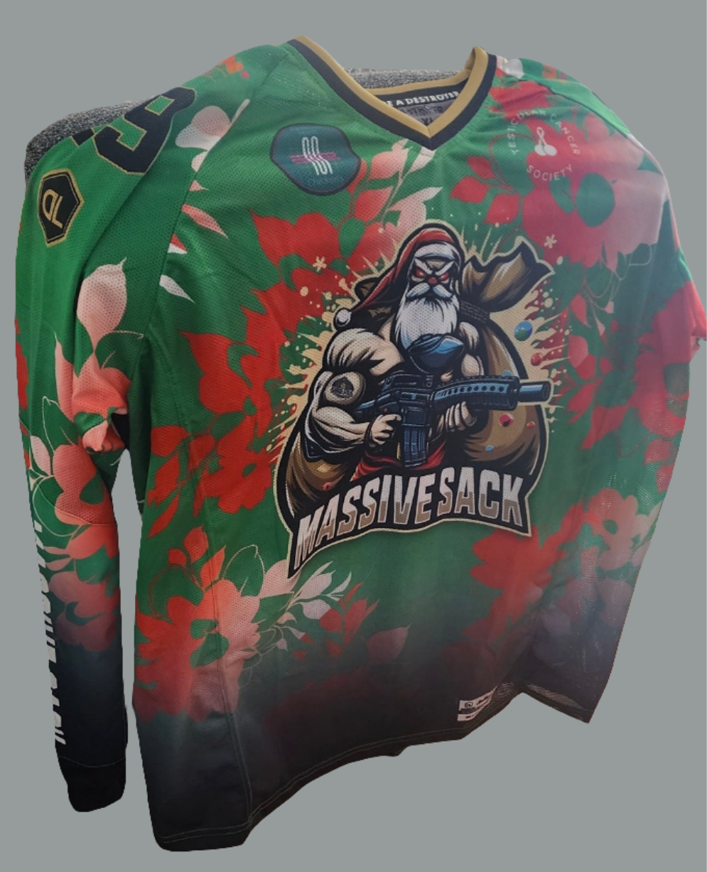 πΊ Massive Sack "Mele Kalikimaka" Jersey β by Destroyer Lifestyle - Limited Edition