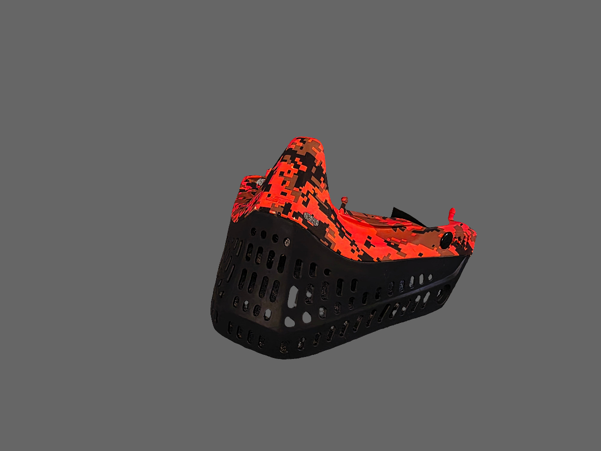 “High Vis Hostile” – Road-Cone Digi Camo Bottoms