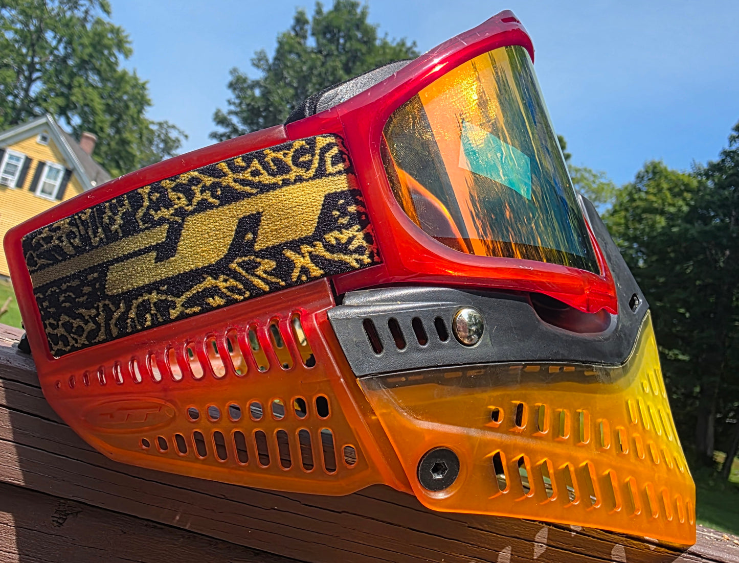 🔥 “Solar Flare” – Molten Fade w/ Fire Mirror Lens
