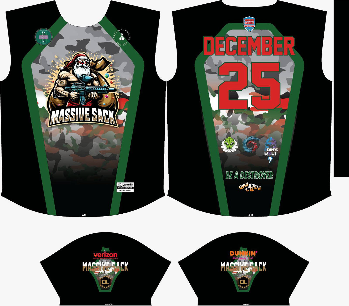 Massive Sack Tech T-Shirt