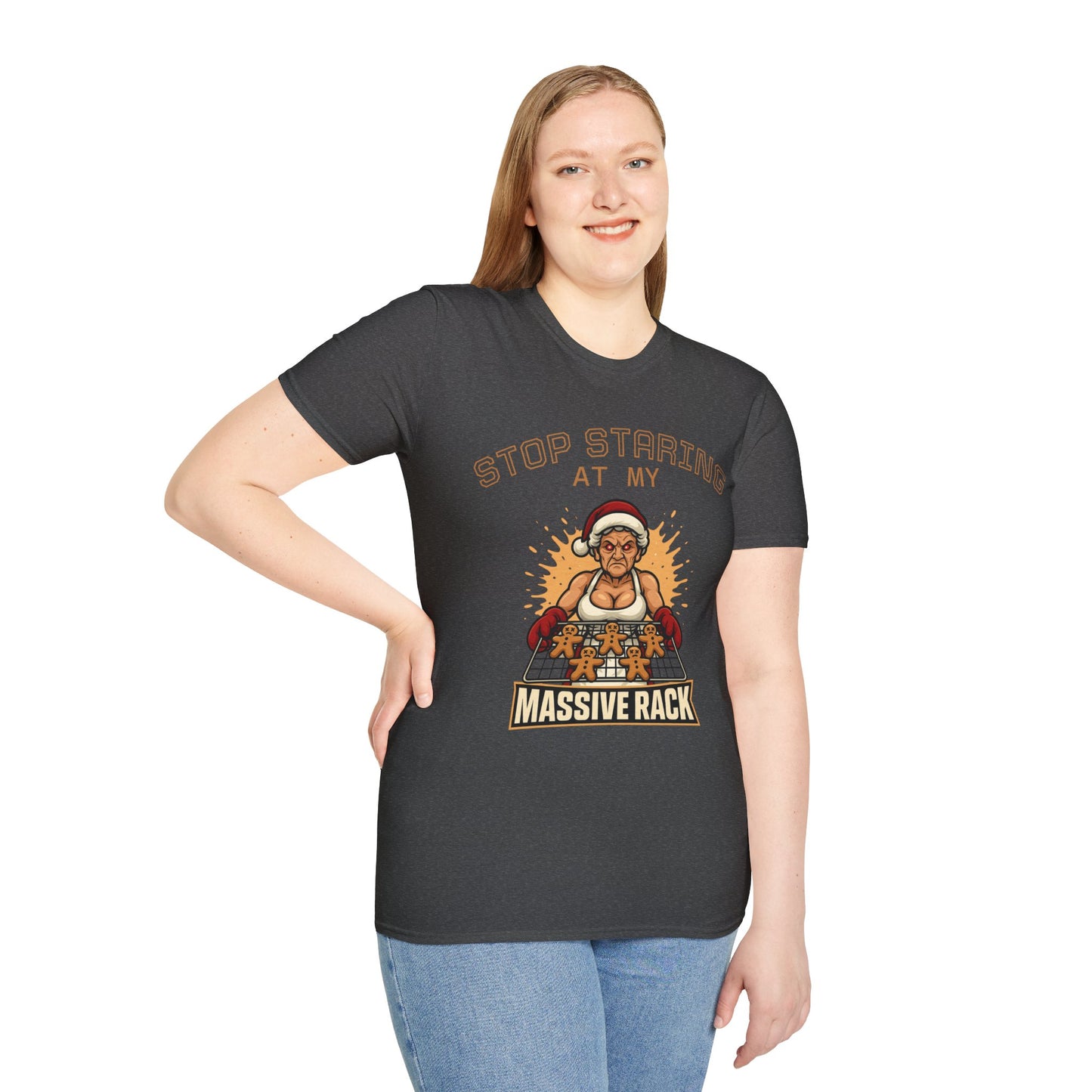 🔥 STOP STARING AT MY MASSIVE RACK - Holiday Dominance Tee 🔥