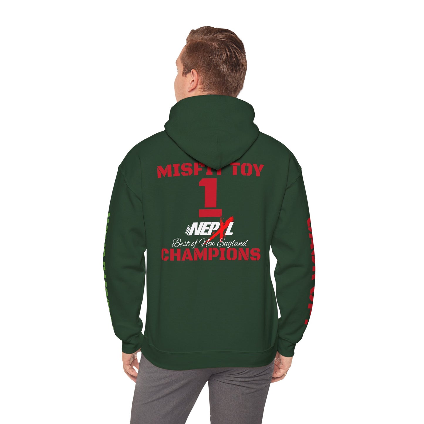 Massive Sack - Troy "MISFIT TOY" Aiguier - Commemorative Hoodie - BONE Champs Edition