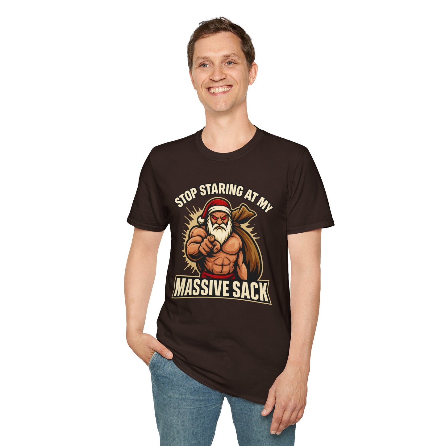 🔥 STOP STARING AT MY MASSIVE SACK – Holiday Dominance Tee 🔥
