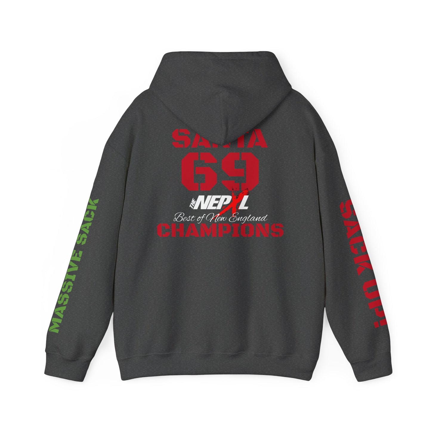 Massive Sack - Eric "SANTA" Dyke - Commemorative Hoodie - BONE Champs Edition