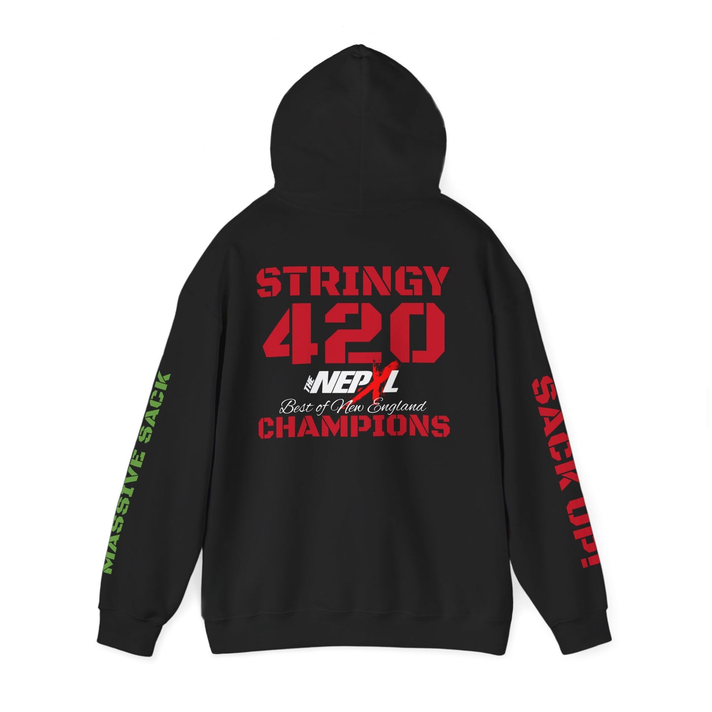 Massive Sack - Chris "STRINGY" Stringfellow - Commemorative Hoodie - BONE Champs Edition