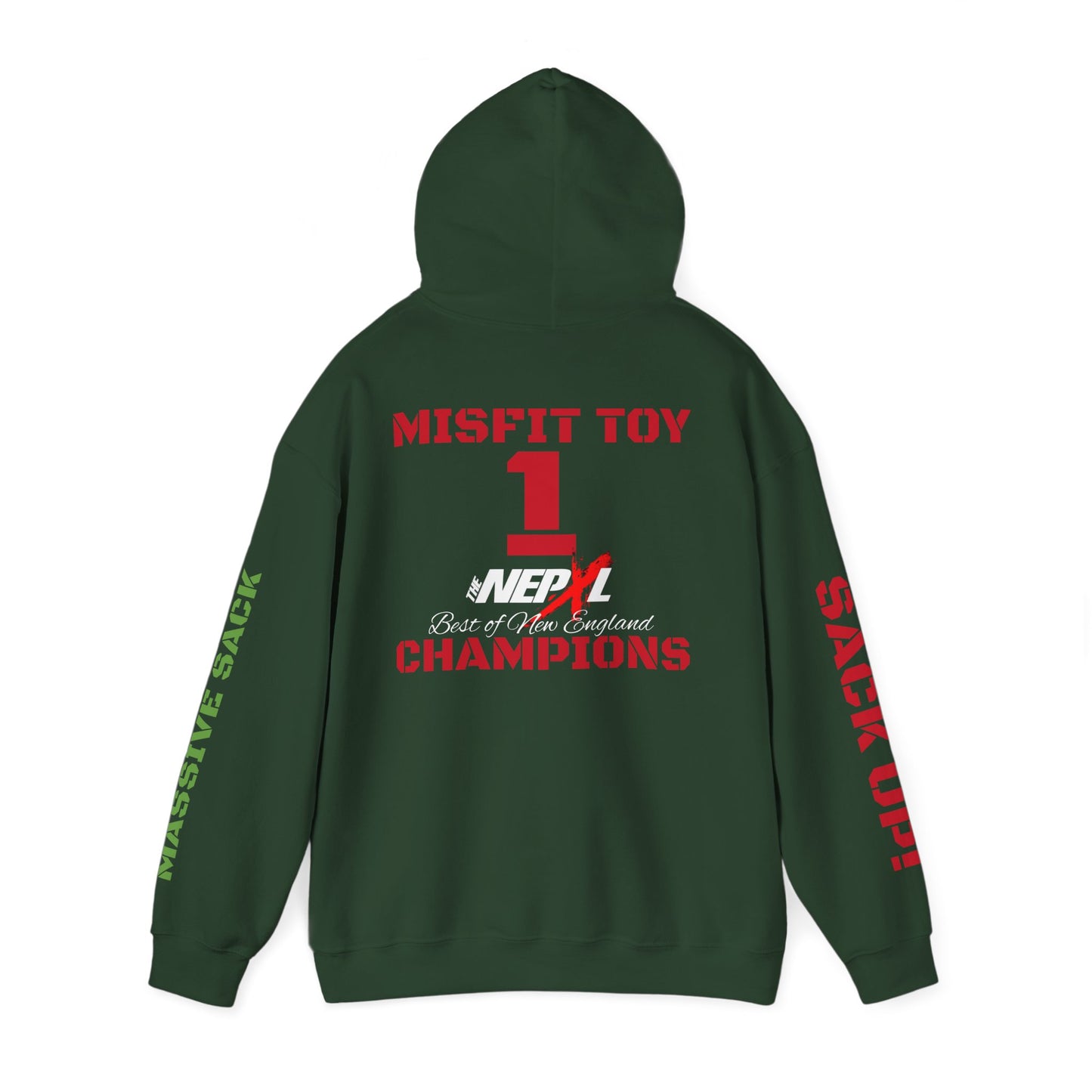Massive Sack - Troy "MISFIT TOY" Aiguier - Commemorative Hoodie - BONE Champs Edition
