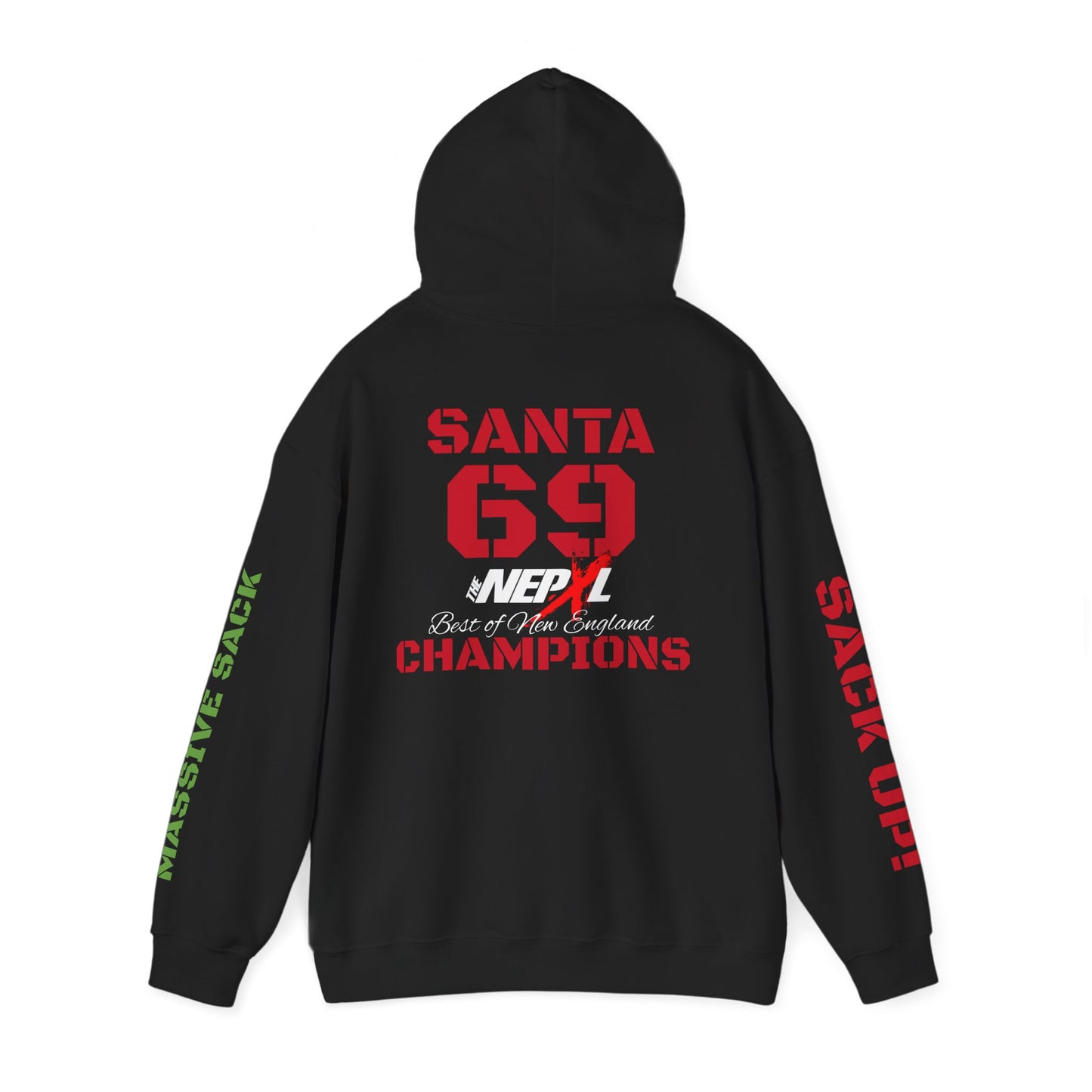 Massive Sack - Eric "SANTA" Dyke - Commemorative Hoodie - BONE Champs Edition
