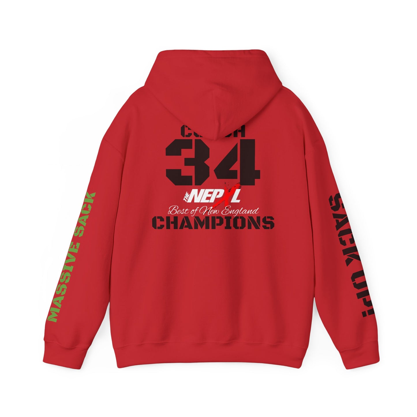Massive Sack - Thomas "COACH" Xerras - Commemorative Hoodie - BONE Champs Edition