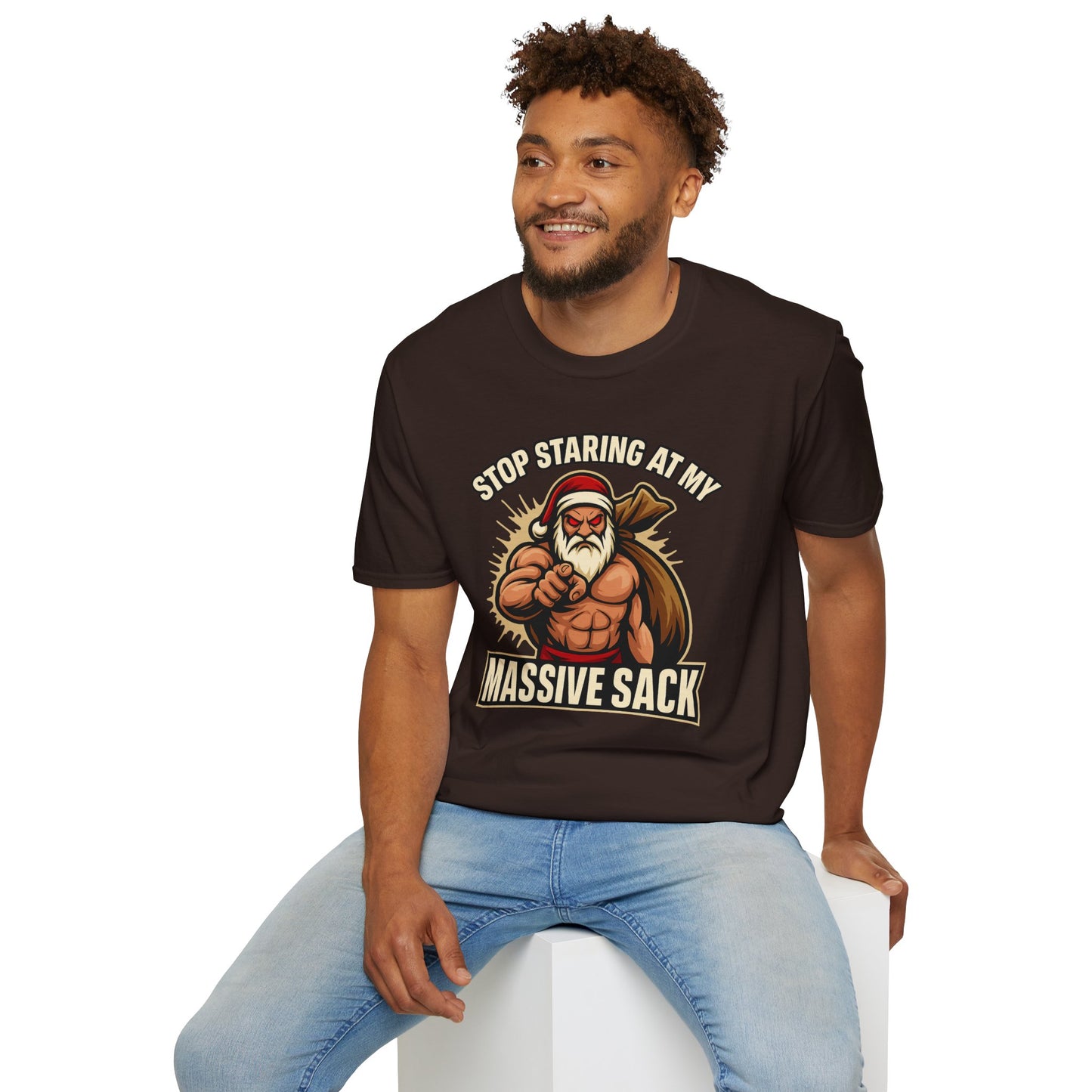 🔥 STOP STARING AT MY MASSIVE SACK – Holiday Dominance Tee 🔥