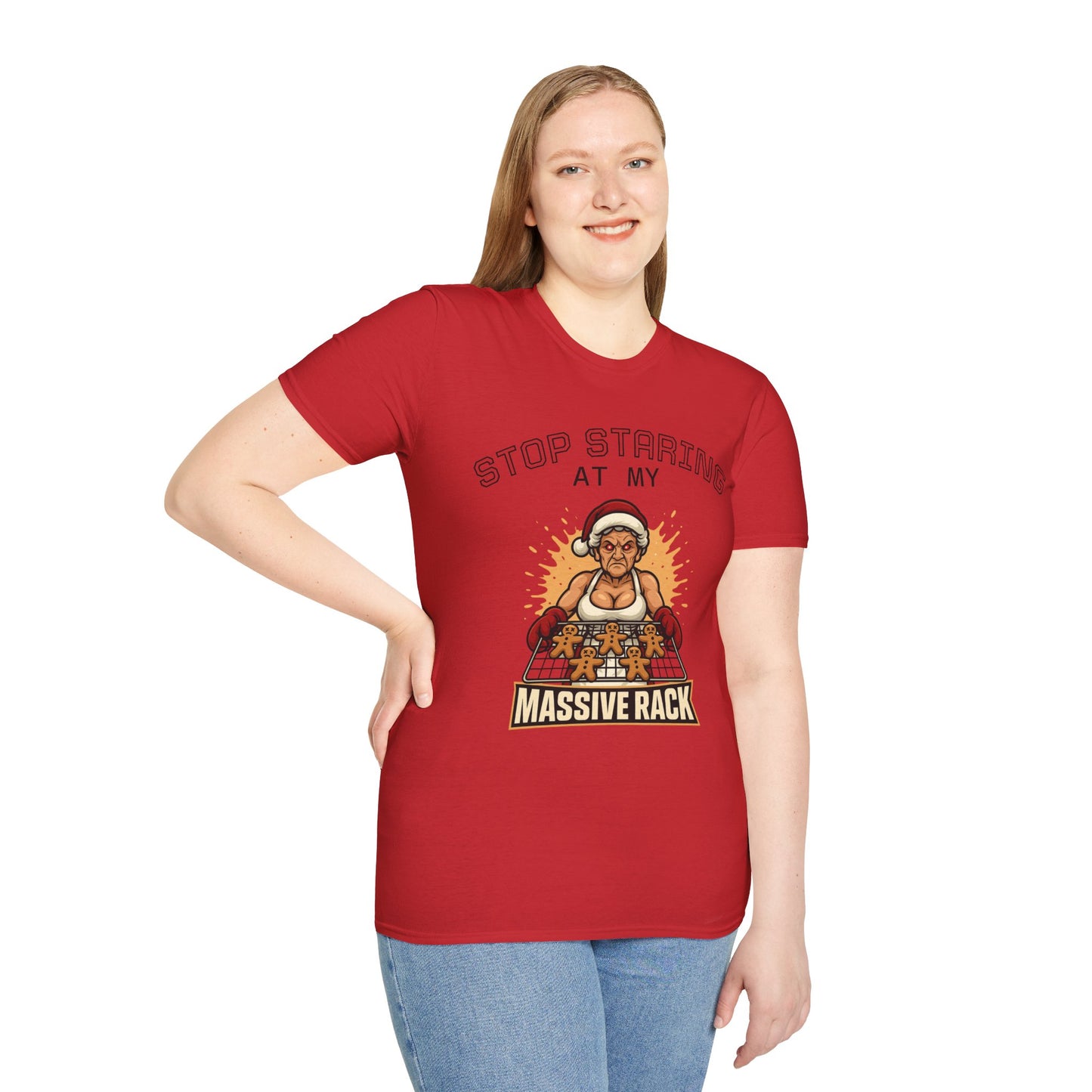 🔥 STOP STARING AT MY MASSIVE RACK - Holiday Dominance Tee 🔥
