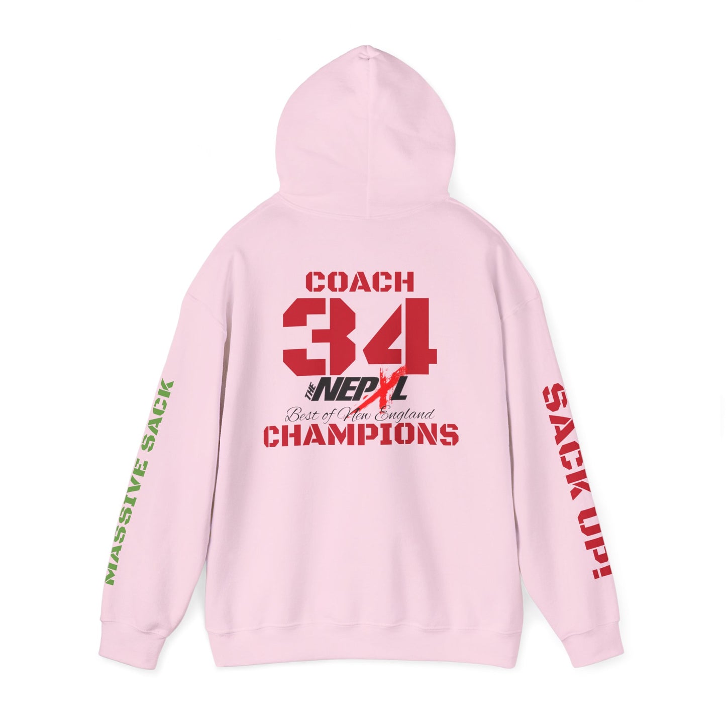 Massive Sack - Thomas "COACH" Xerras - Commemorative Hoodie - BONE Champs Edition