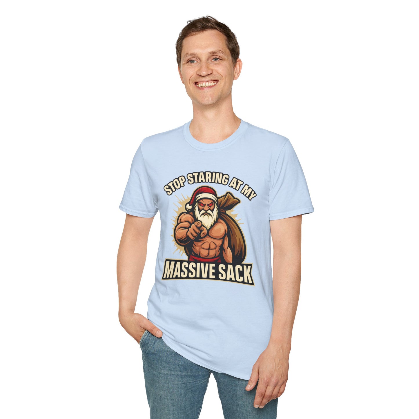 🔥 STOP STARING AT MY MASSIVE SACK – Holiday Dominance Tee 🔥