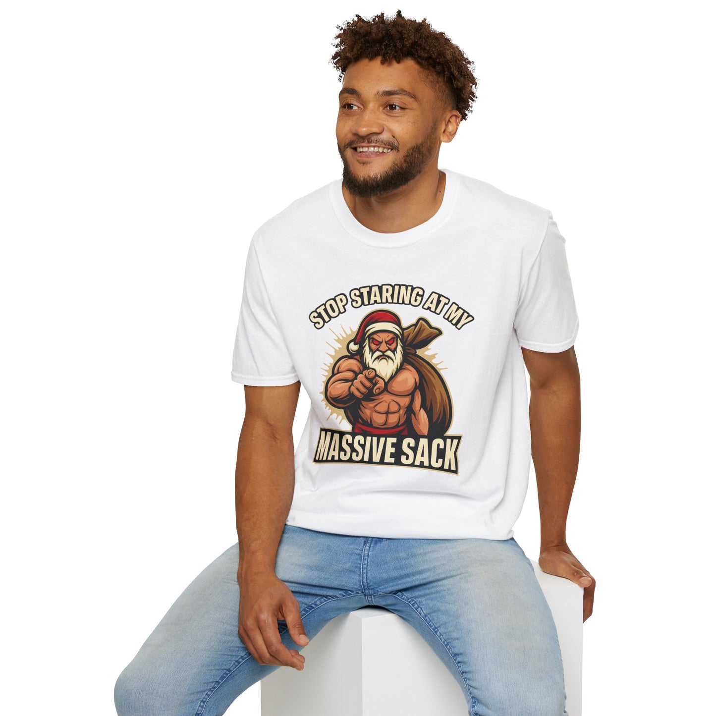 🔥 STOP STARING AT MY MASSIVE SACK – Holiday Dominance Tee 🔥