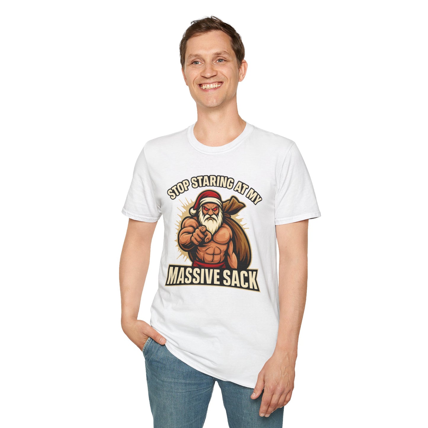 🔥 STOP STARING AT MY MASSIVE SACK – Holiday Dominance Tee 🔥