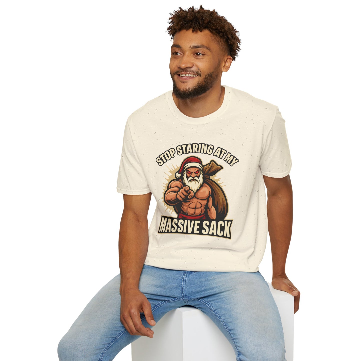 🔥 STOP STARING AT MY MASSIVE SACK – Holiday Dominance Tee 🔥