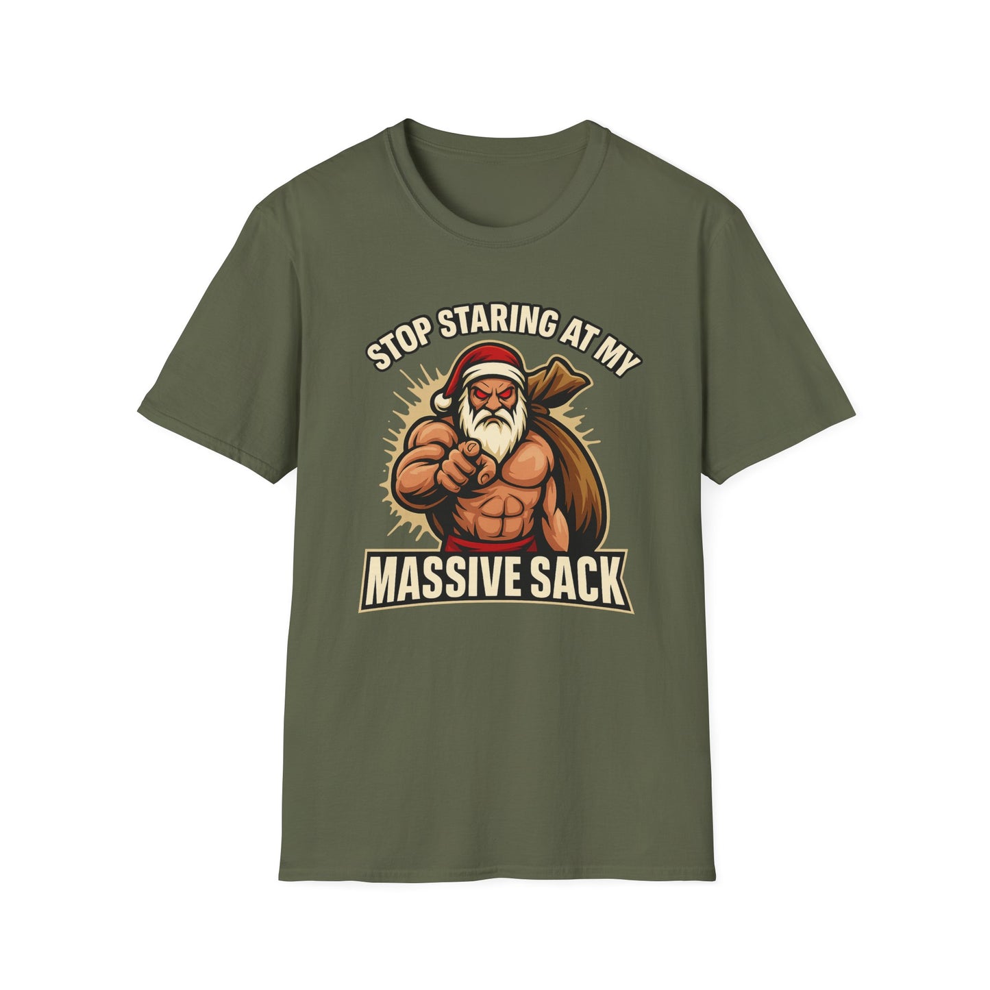 🔥 STOP STARING AT MY MASSIVE SACK – Holiday Dominance Tee 🔥
