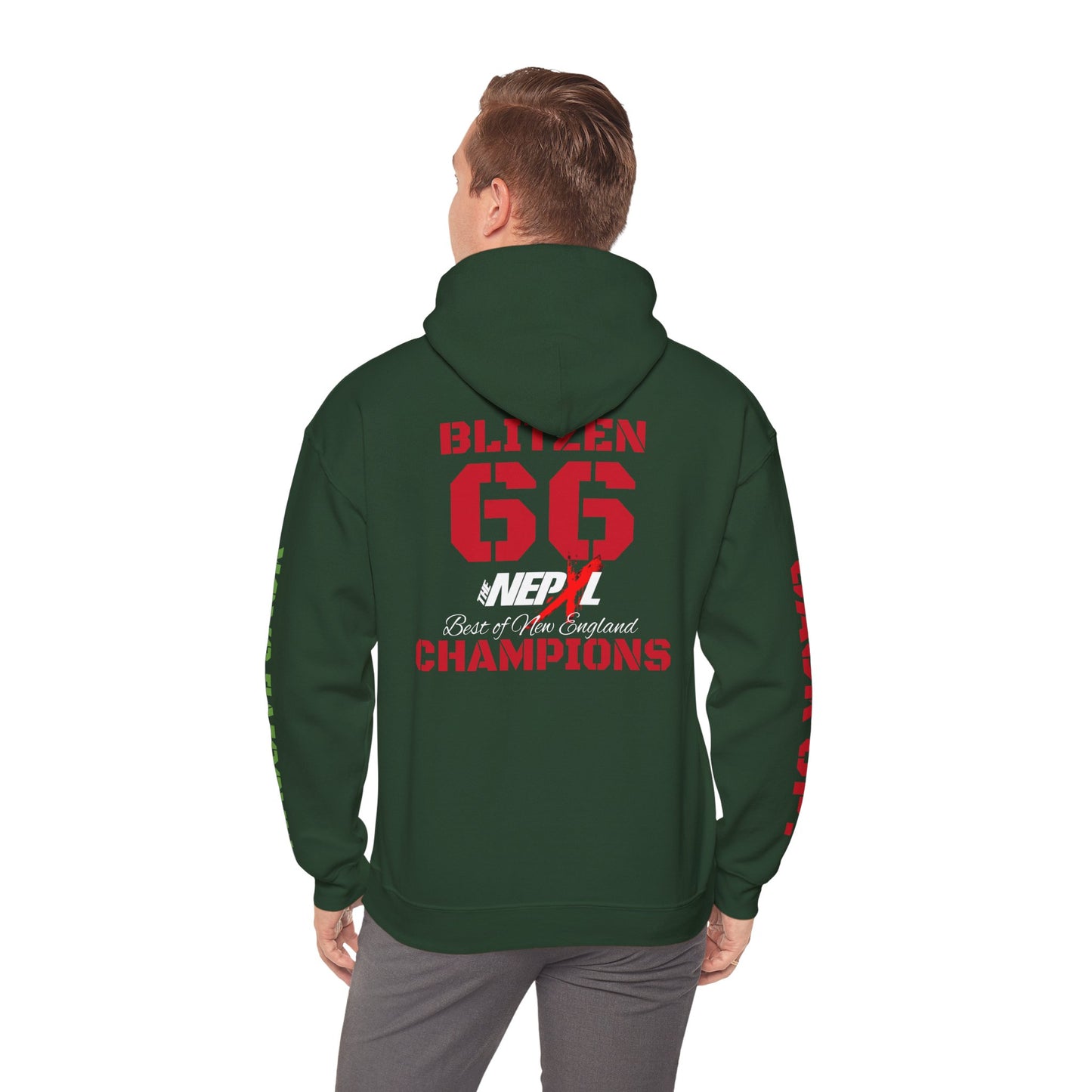 Massive Sack - Nate "BLITZEN" Aiguier - Commemorative Hoodie - BONE Champs Edition