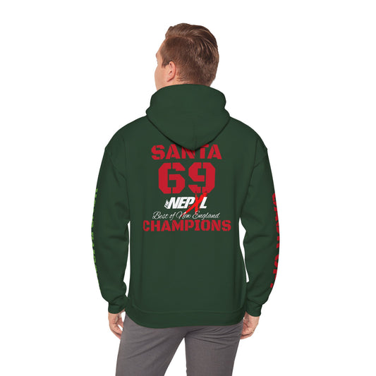 Massive Sack - Eric "SANTA" Dyke - Commemorative Hoodie - BONE Champs Edition