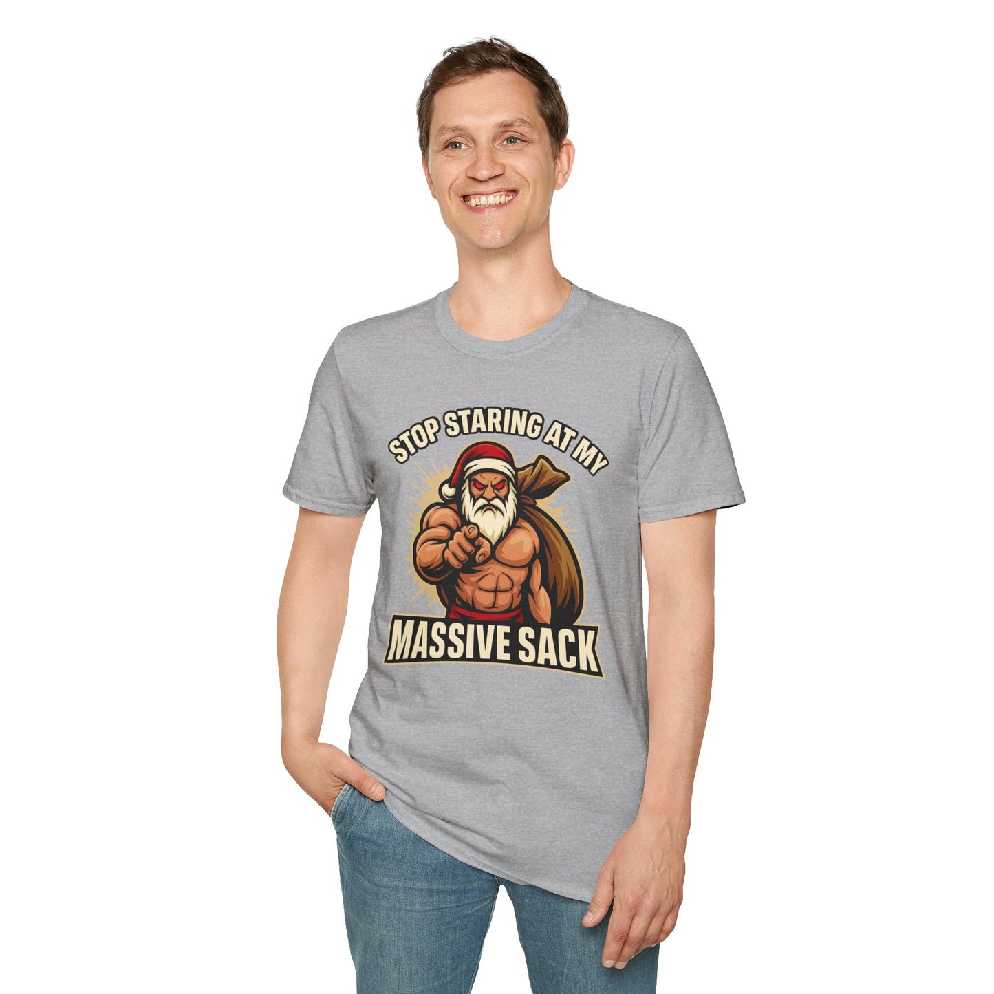 🔥 STOP STARING AT MY MASSIVE SACK – Holiday Dominance Tee 🔥