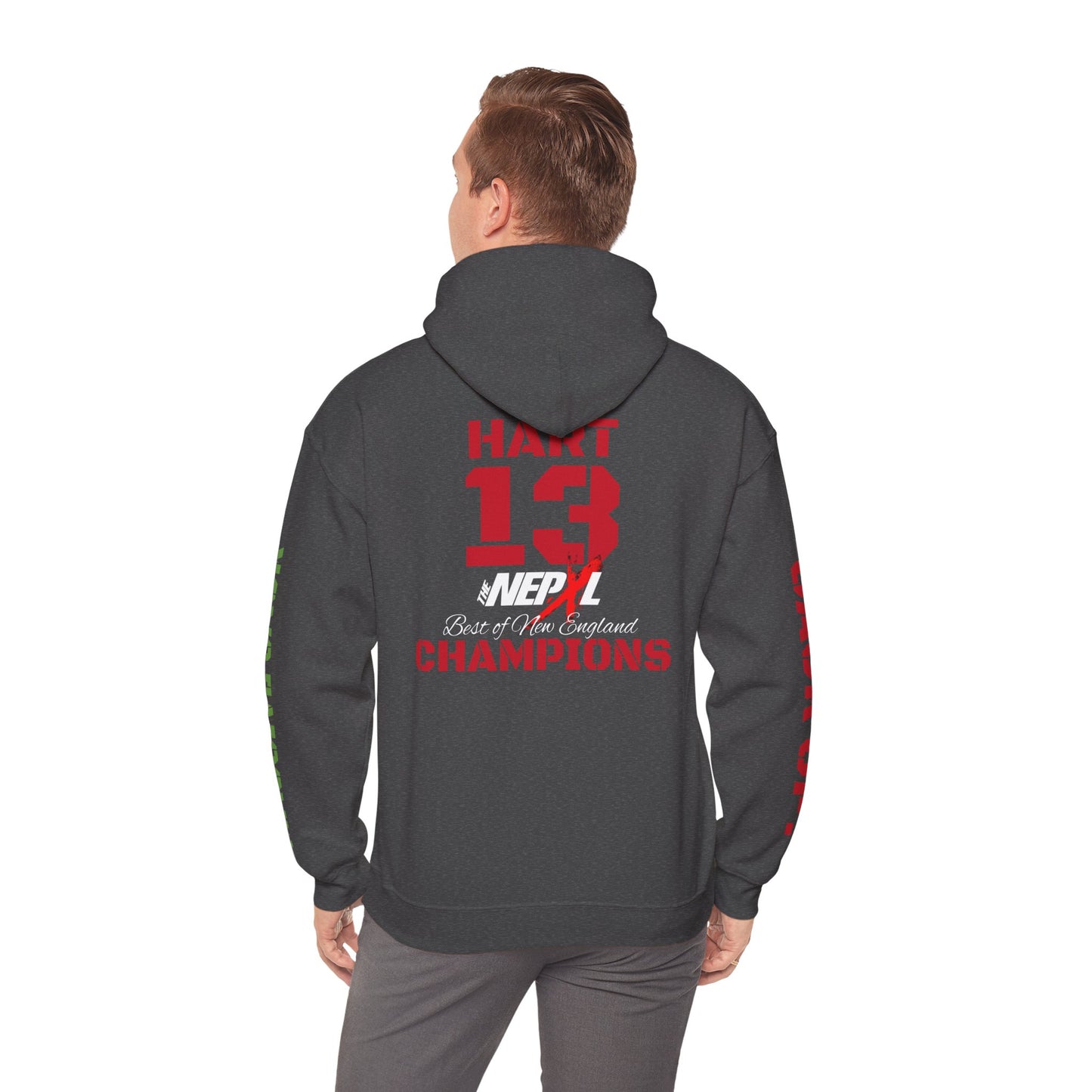 Massive Sack - Trevor "LUCKY 13" Hart - Commemorative Hoodie - BONE Champs Edition