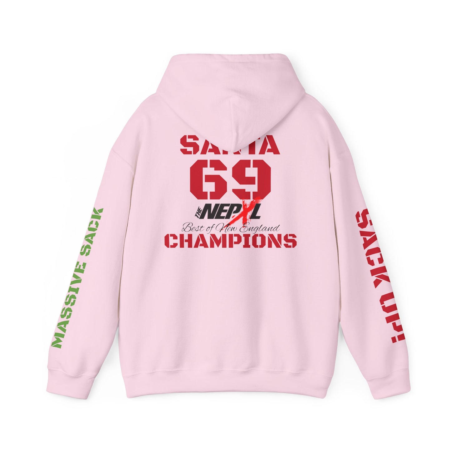 Massive Sack - Eric "SANTA" Dyke - Commemorative Hoodie - BONE Champs Edition