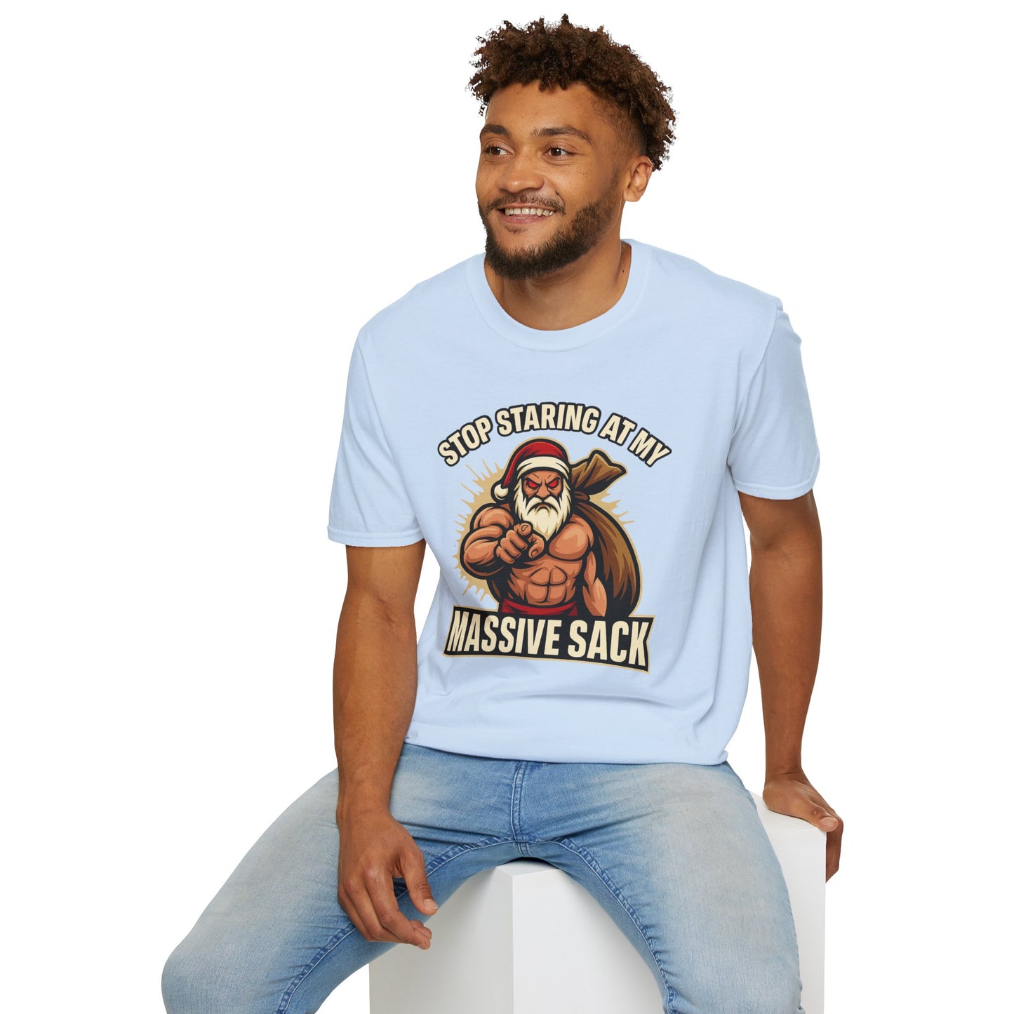 🔥 STOP STARING AT MY MASSIVE SACK – Holiday Dominance Tee 🔥
