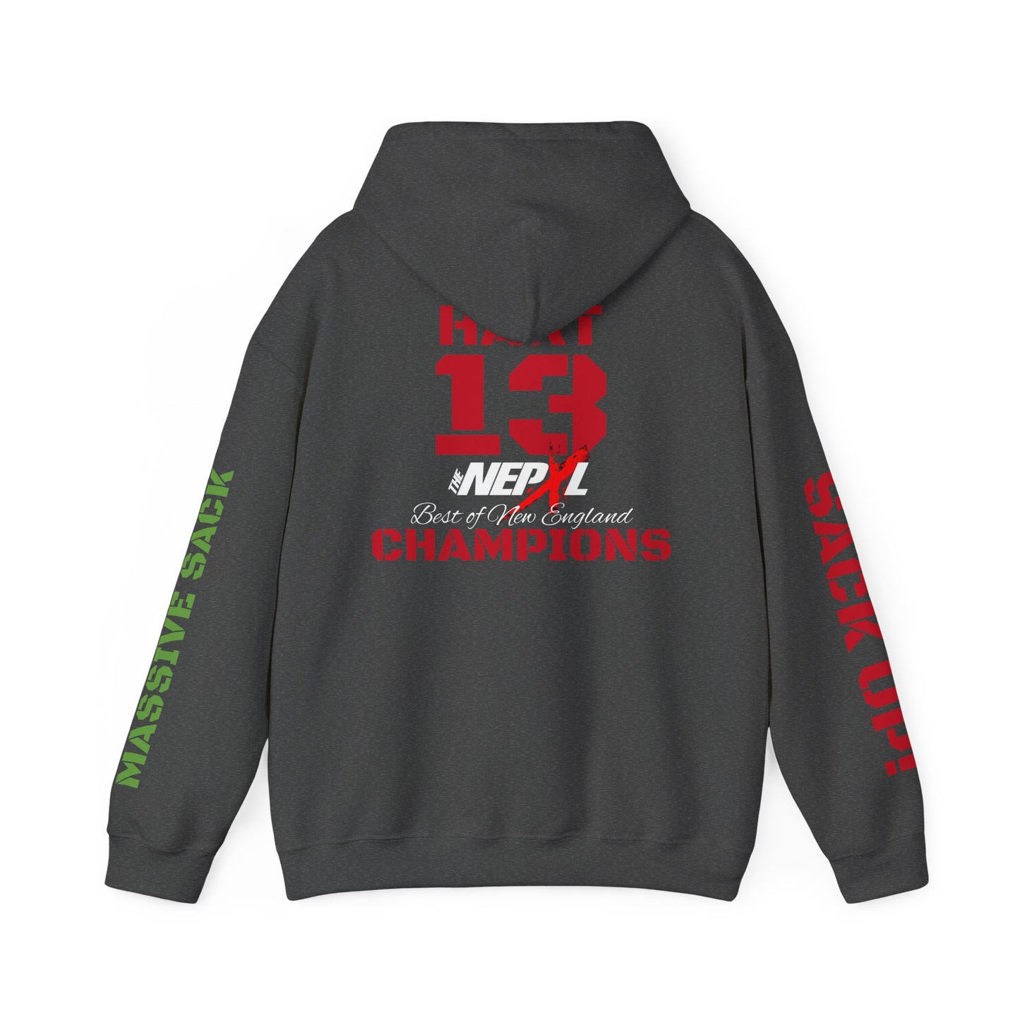 Massive Sack - Trevor "LUCKY 13" Hart - Commemorative Hoodie - BONE Champs Edition