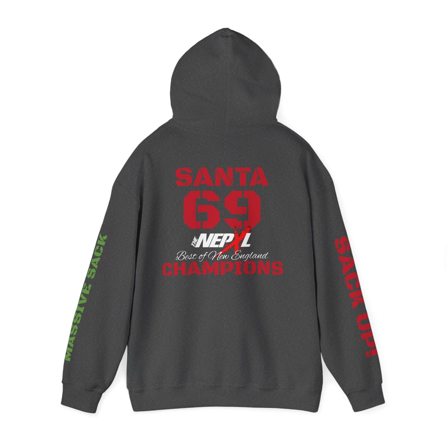 Massive Sack - Eric "SANTA" Dyke - Commemorative Hoodie - BONE Champs Edition