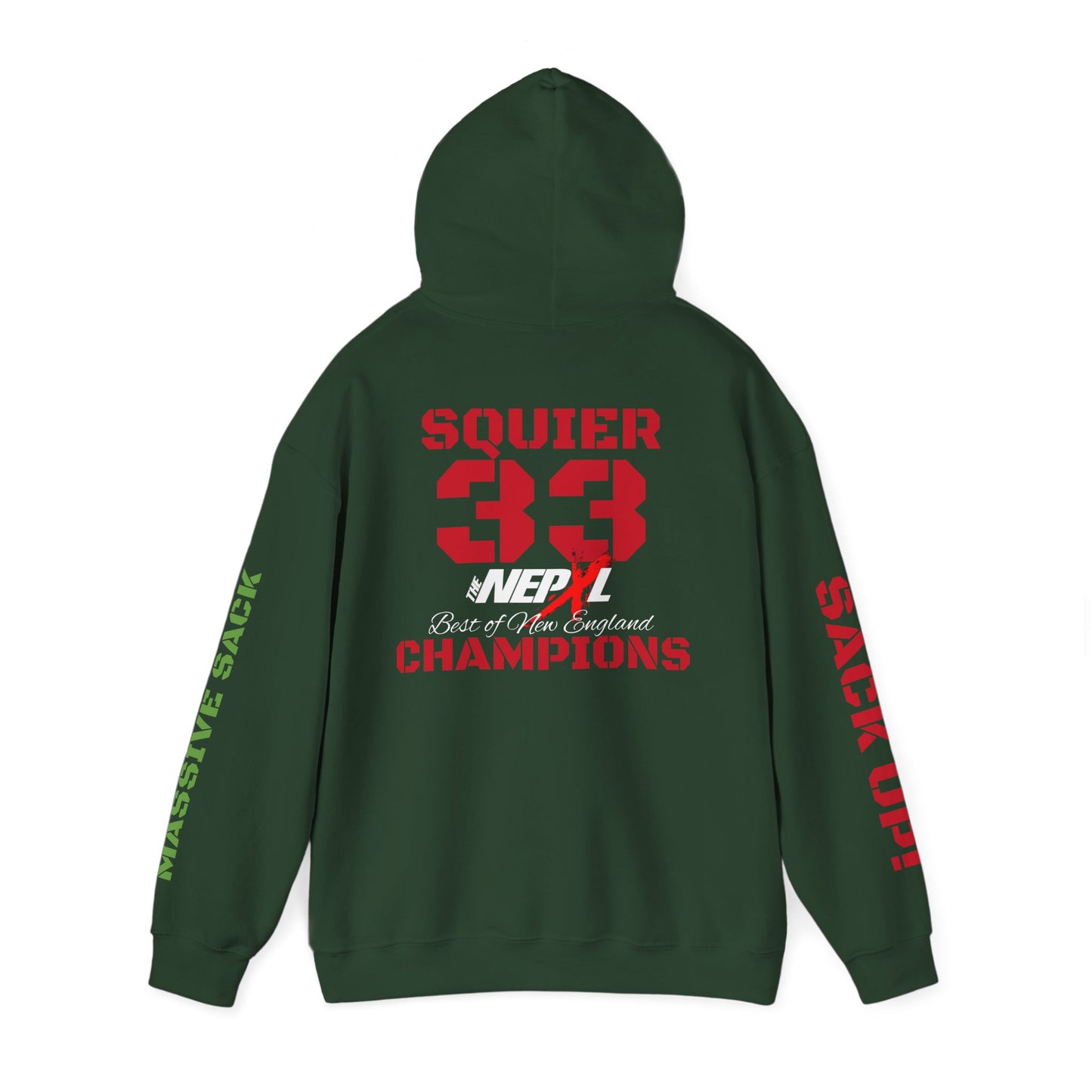Massive Sack - Alan "SEAFARING" Squier - Commemorative Hoodie - BONE Champs Edition