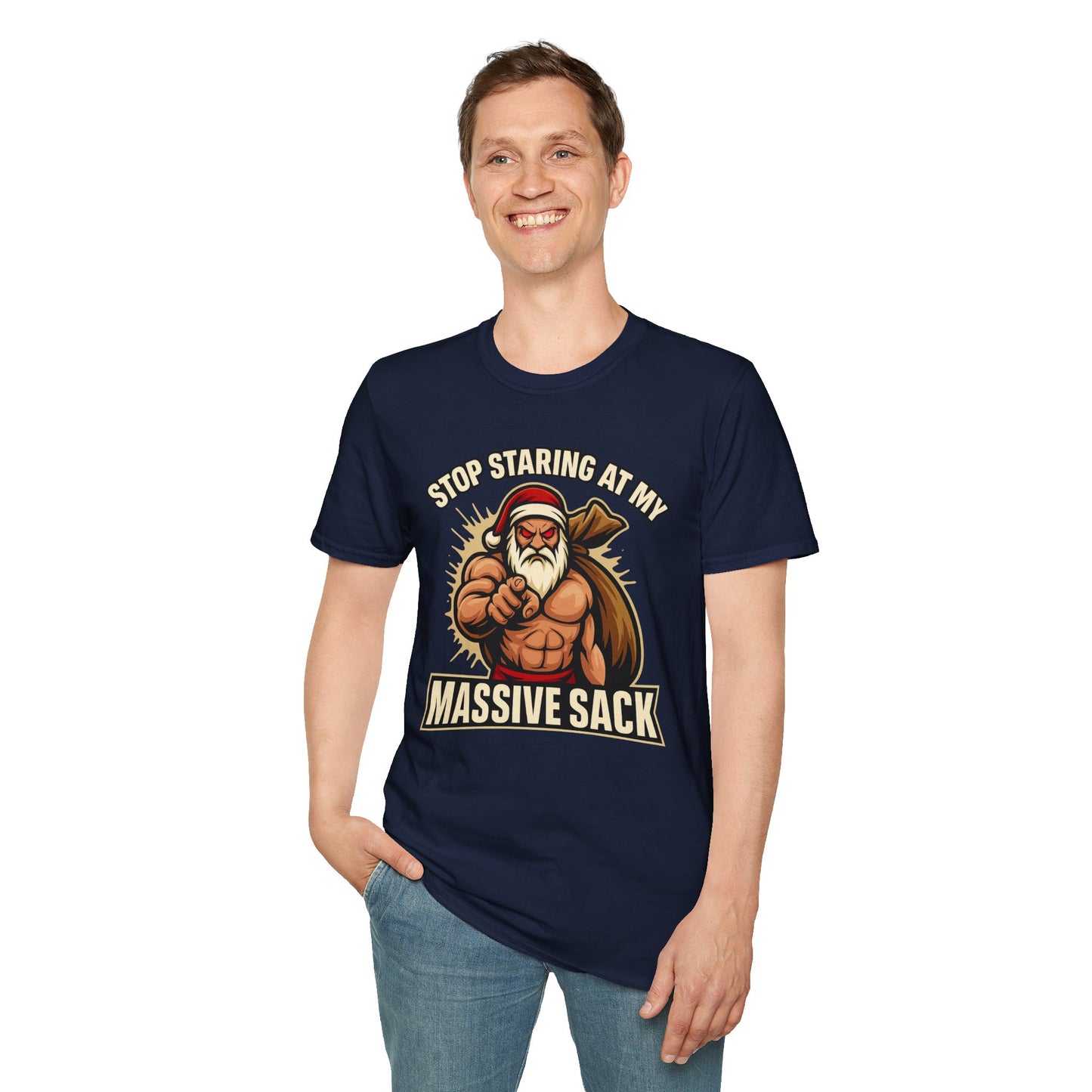 🔥 STOP STARING AT MY MASSIVE SACK – Holiday Dominance Tee 🔥