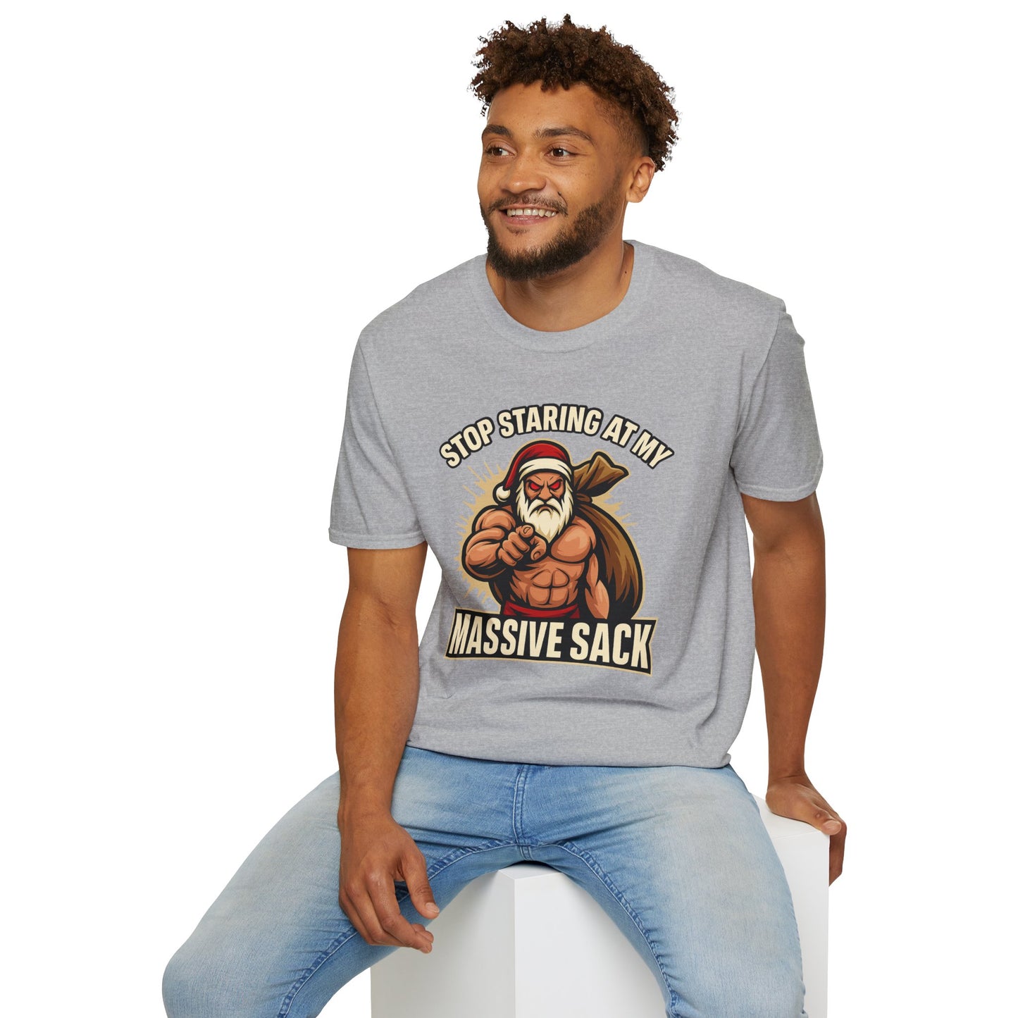 🔥 STOP STARING AT MY MASSIVE SACK – Holiday Dominance Tee 🔥