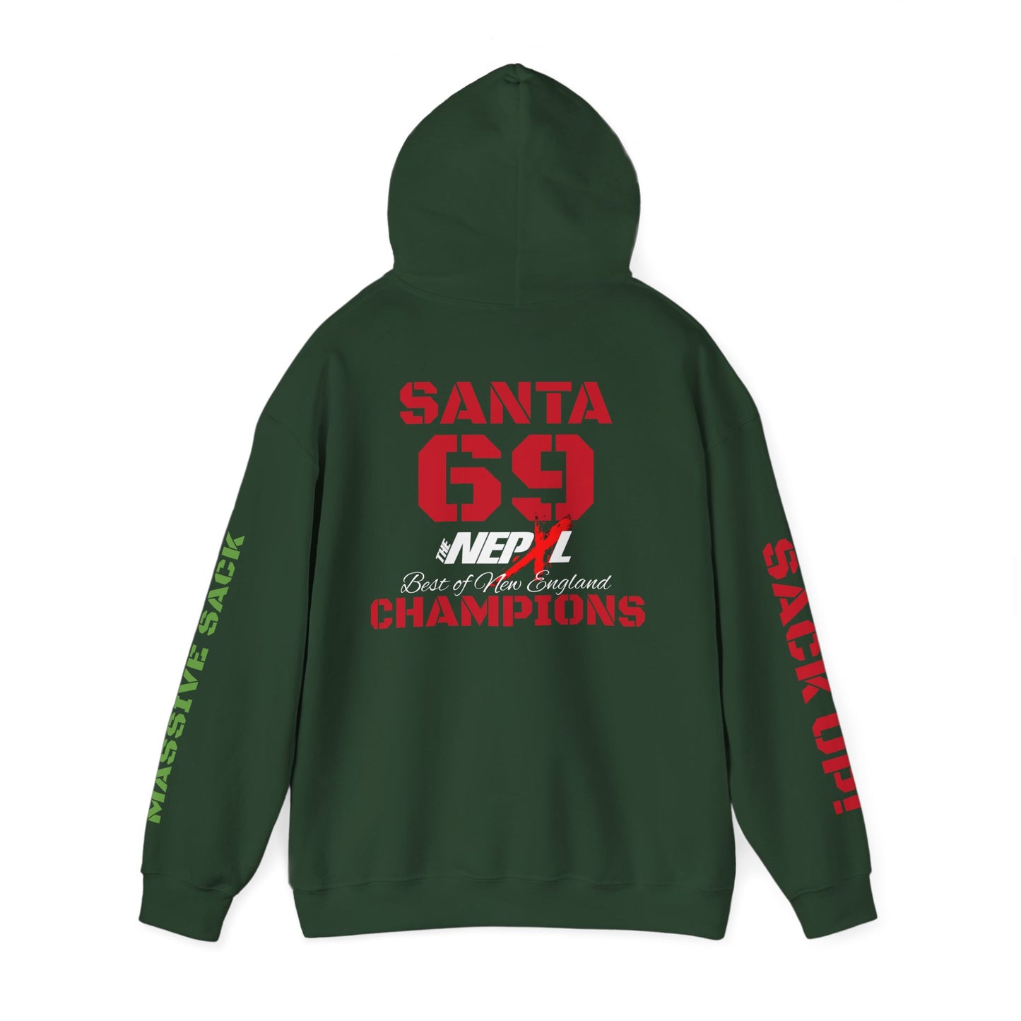 Massive Sack - Eric "SANTA" Dyke - Commemorative Hoodie - BONE Champs Edition