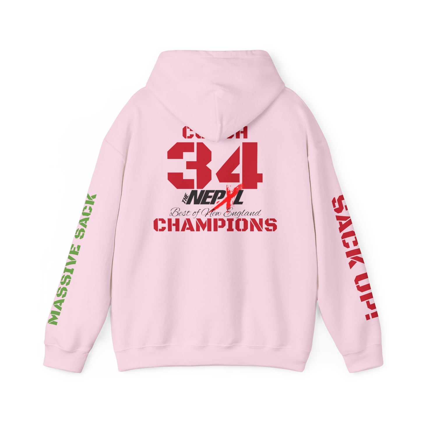 Massive Sack - Thomas "COACH" Xerras - Commemorative Hoodie - BONE Champs Edition