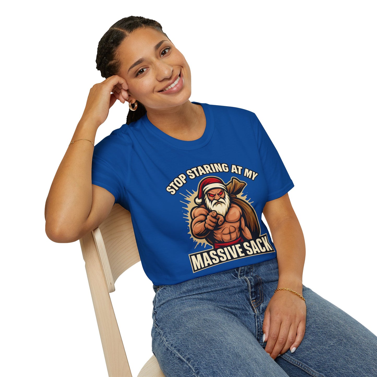 🔥 STOP STARING AT MY MASSIVE SACK – Holiday Dominance Tee 🔥