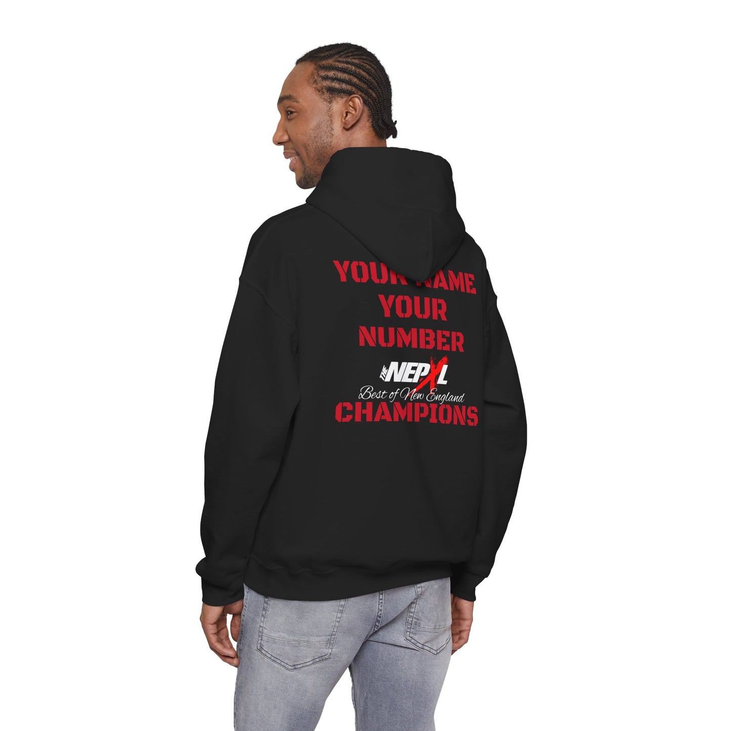 Personalized Massive Sack Commemorative Hoodie - BONE Champs Edition