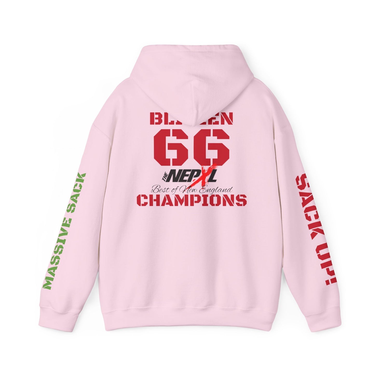 Massive Sack - Nate "BLITZEN" Aiguier - Commemorative Hoodie - BONE Champs Edition