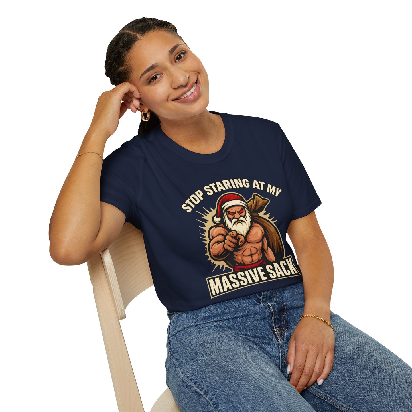 🔥 STOP STARING AT MY MASSIVE SACK – Holiday Dominance Tee 🔥