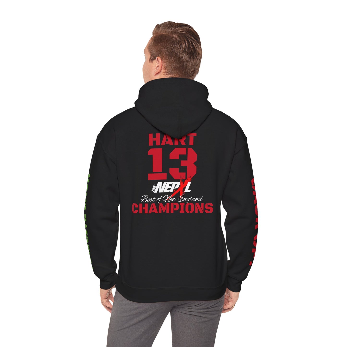 Massive Sack - Trevor "LUCKY 13" Hart - Commemorative Hoodie - BONE Champs Edition