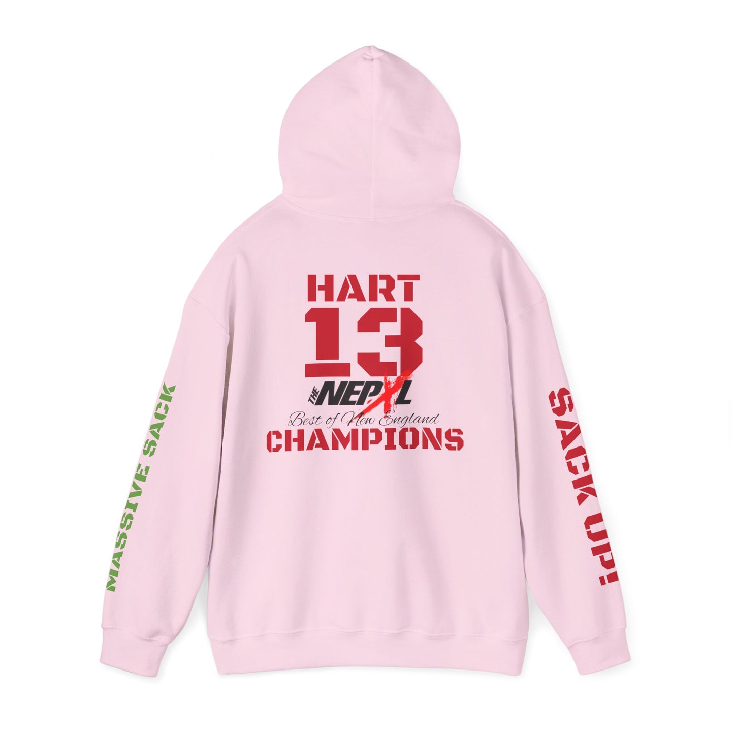 Massive Sack - Trevor "LUCKY 13" Hart - Commemorative Hoodie - BONE Champs Edition