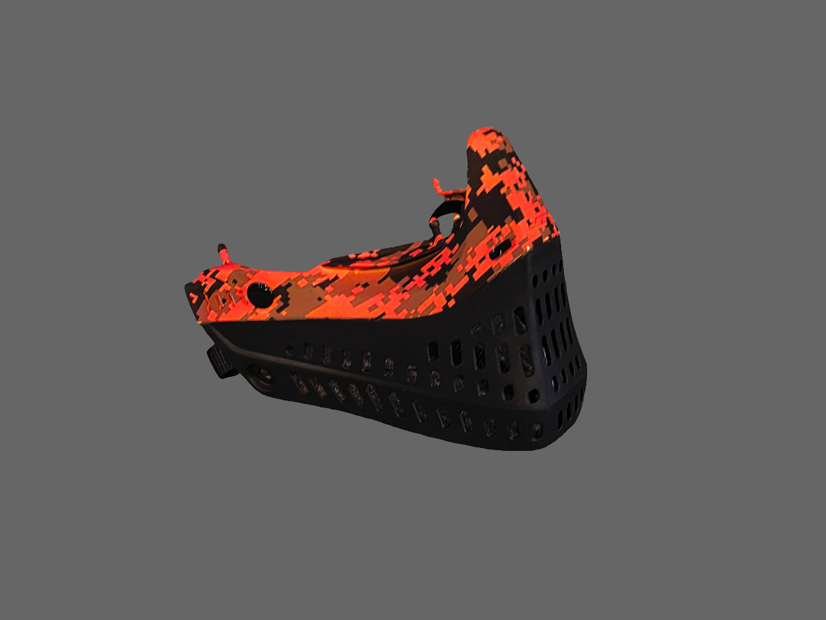 “High Vis Hostile” – Road-Cone Digi Camo Bottoms