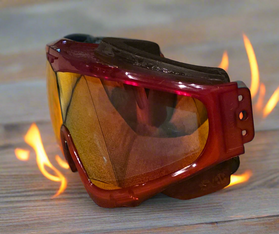 🔥 Firebat Frames — Custom Dyed JT Spectra + Lava Lens