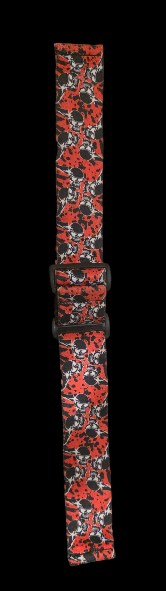 Red/Black Skulls Sandana strap (USED)